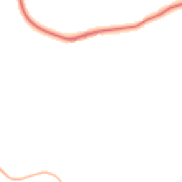 Night-time road noise heatmap for SO41 0LG