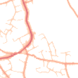 Daytime road noise heatmap for SO41 0RD