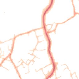Daytime road noise heatmap for SO41 0RH