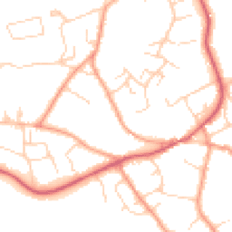 Daytime road noise heatmap for SO41 0RL