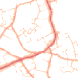 Daytime road noise heatmap for SO41 0SQ