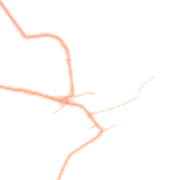 Daytime road noise heatmap for SO41 0TZ