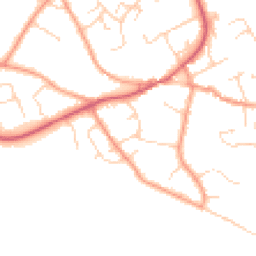 Daytime road noise heatmap for SO41 0UR