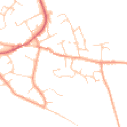Daytime road noise heatmap for SO41 0WJ