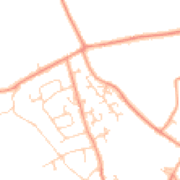 Daytime road noise heatmap for SO41 0YF