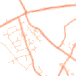 Daytime road noise heatmap for SO41 0YG