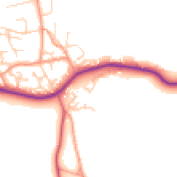Daytime road noise heatmap for SO41 0ZR