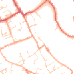 Daytime road noise heatmap for SO41 3AS