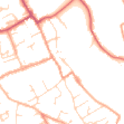 Daytime road noise heatmap for SO41 3ET