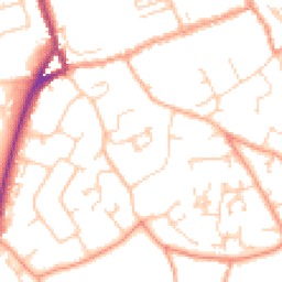 Daytime road noise heatmap for SO41 3NQ