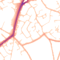 Daytime road noise heatmap for SO41 3PD