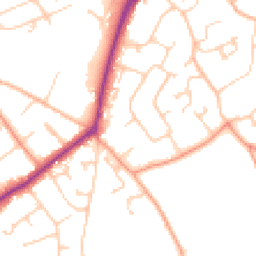 Daytime road noise heatmap for SO41 3PG