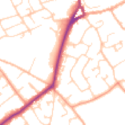 Daytime road noise heatmap for SO41 3PL
