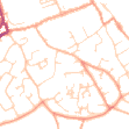 Daytime road noise heatmap for SO41 3PQ