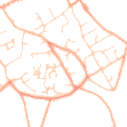 Daytime road noise heatmap for SO41 3QN