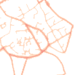 Daytime road noise heatmap for SO41 3QW