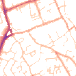 Daytime road noise heatmap for SO41 3RA