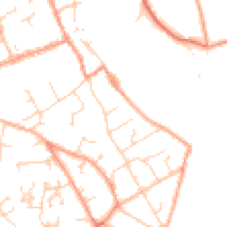 Daytime road noise heatmap for SO41 3RX