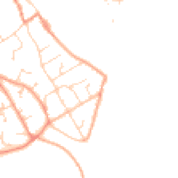 Daytime road noise heatmap for SO41 3SN