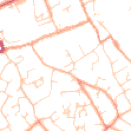 Daytime road noise heatmap for SO41 3SS