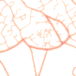 Daytime road noise heatmap for SO41 3TE