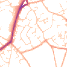 Daytime road noise heatmap for SO41 3TJ