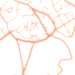 Daytime road noise heatmap for SO41 3TL
