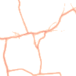 Daytime road noise heatmap for SO41 5QN