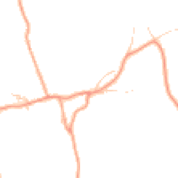 Daytime road noise heatmap for SO41 5QP