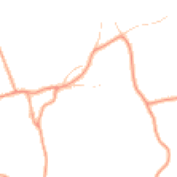 Daytime road noise heatmap for SO41 5QS