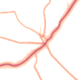 Daytime road noise heatmap for SO41 5RH