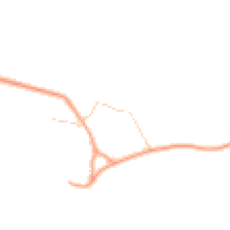 Daytime road noise heatmap for SO41 5RT