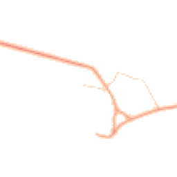 Daytime road noise heatmap for SO41 5RW
