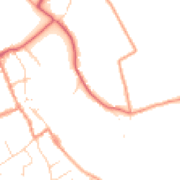 Daytime road noise heatmap for SO41 5SB