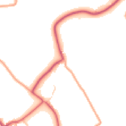 Daytime road noise heatmap for SO41 5SZ