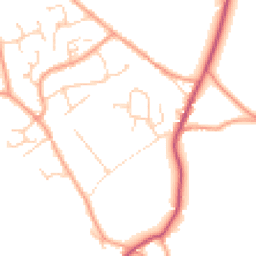 Daytime road noise heatmap for SO41 6AH