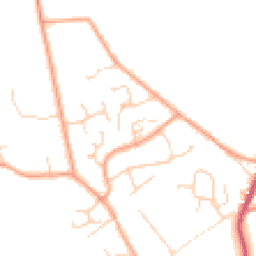 Daytime road noise heatmap for SO41 6AU