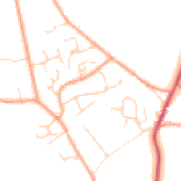 Daytime road noise heatmap for SO41 6AW
