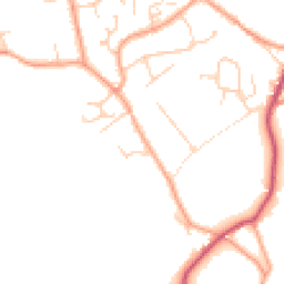 Daytime road noise heatmap for SO41 6BA