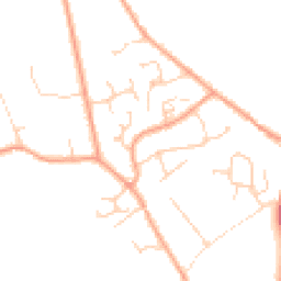 Daytime road noise heatmap for SO41 6BB