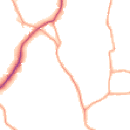 Daytime road noise heatmap for SO41 6BL