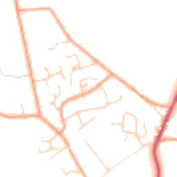 Daytime road noise heatmap for SO41 6BY