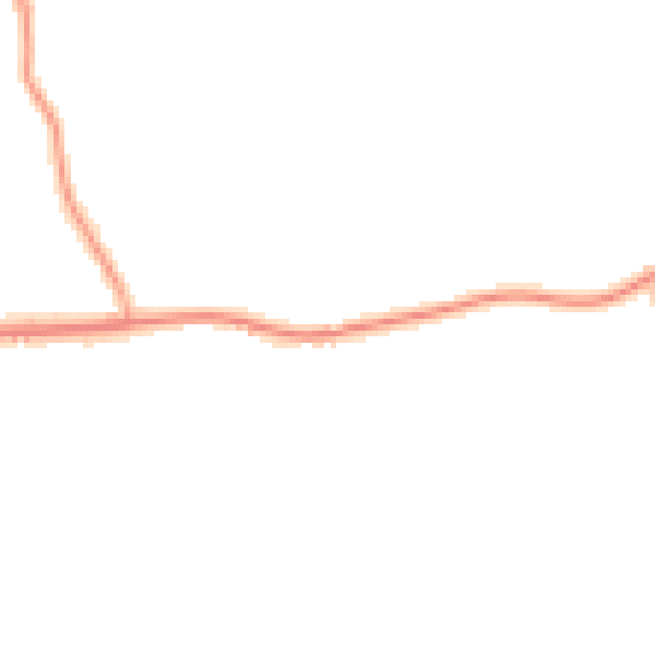Daytime road noise heatmap for SO41 6DG