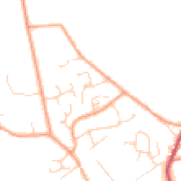 Daytime road noise heatmap for SO41 6DQ