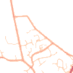 Daytime road noise heatmap for SO41 6DR