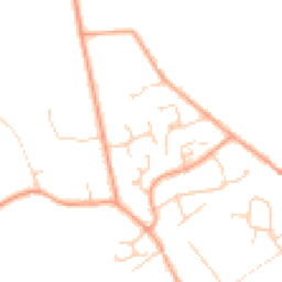 Daytime road noise heatmap for SO41 6DT