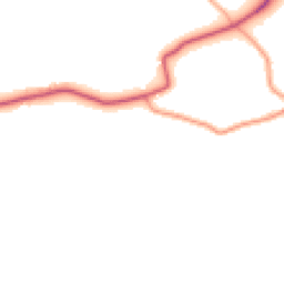 Daytime road noise heatmap for SO41 6ES