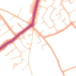 Daytime road noise heatmap for SO41 8AX