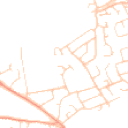 Daytime road noise heatmap for SO41 8JB