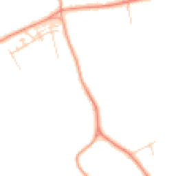 Daytime road noise heatmap for SO41 8LH